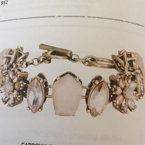 Gardenia toggle bracelet